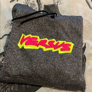 Versus by Versace glitter hoodie - men’s small